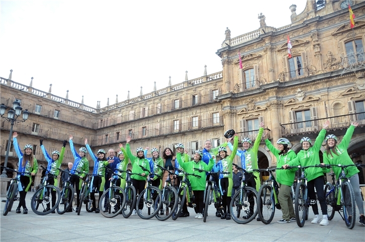 Equipo Moving for Climate NOW Plaza Mayor