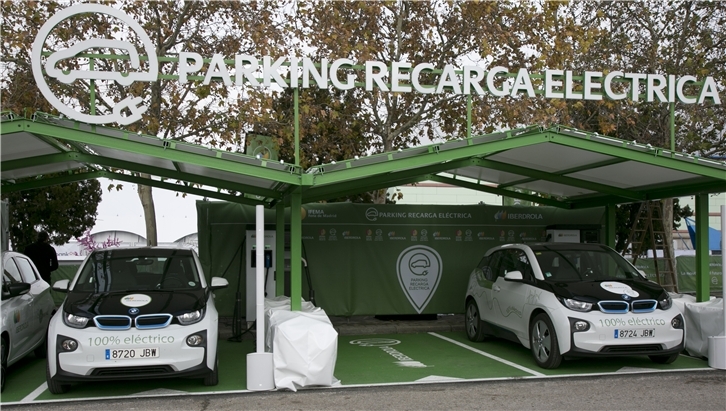 Parking Recarga Eléctrica Iberdrola en IFEMA