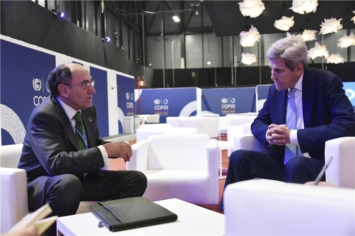 Galán y Kerry en la COP 25 (I)
