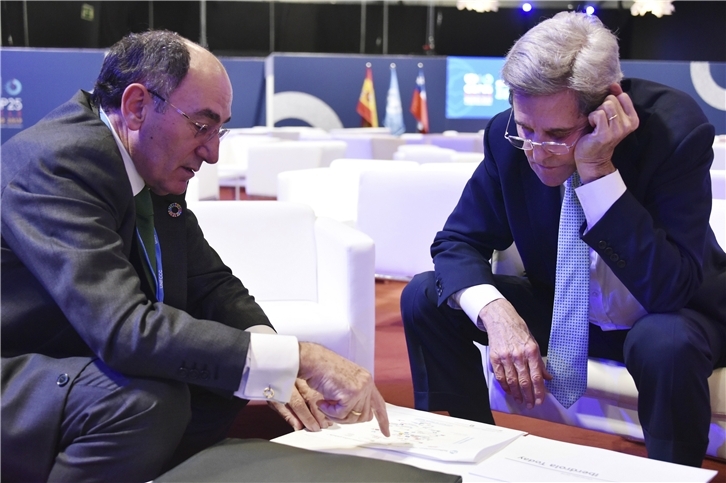 Galán y Kerry en la COP 25 (II)