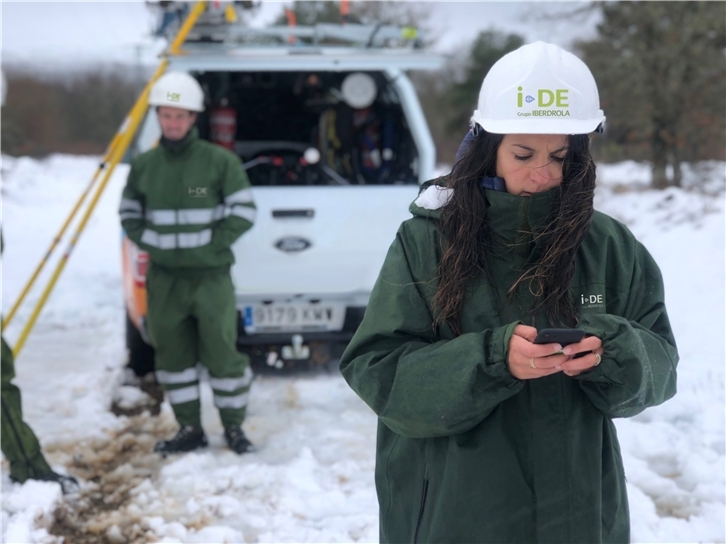 i-DE  Grupo Iberdrola. Trabajos mantenimiento redes