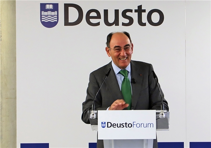 Ignacio Galán, en Deusto Forum