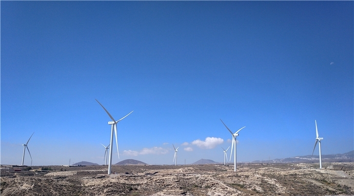 Montaje Aerogeneradores - Parque eolico Canarias