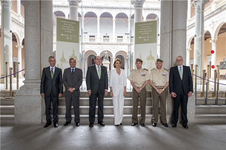 2018-05-24. Inauguración iluminación Museo del Ejército