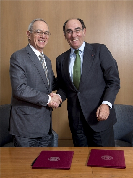 Rafael Reif e Ignacio Galán, acuerdo MIT-Iberdrola (I)