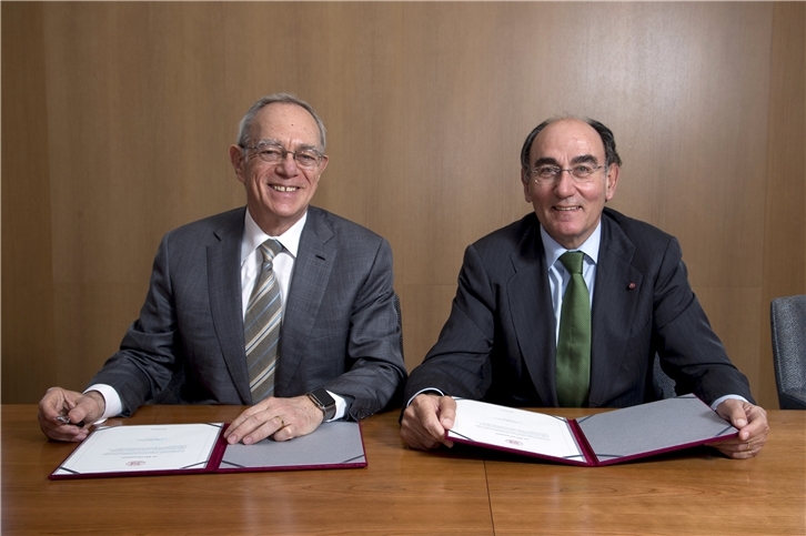 Rafael Reif e Ignacio Galán, acuerdo MIT-Iberdrola (II)