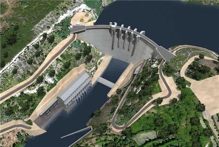 Central hidroeléctrica Iberdrola Davoes