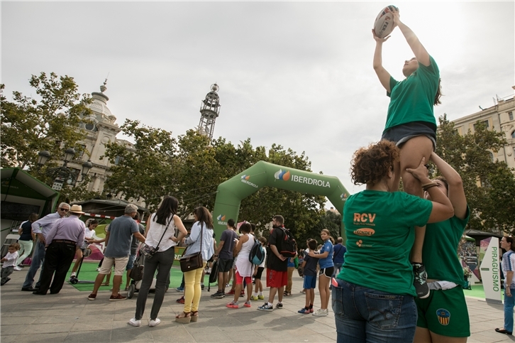 Rubgy en el Tour Mujer, Salud y Deporte