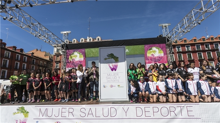 Inauguración del Tour 'Mujer, Salud y Deporte' en Valladolid