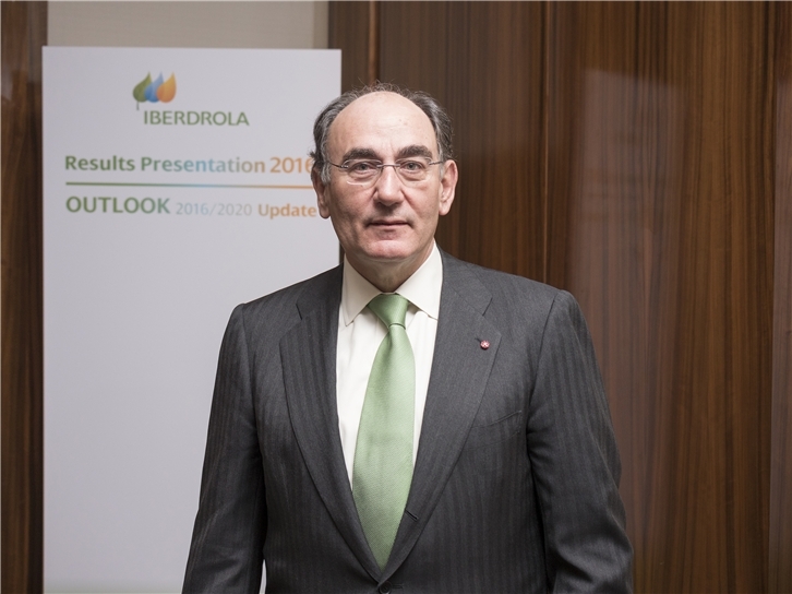2017-02-22. Ignacio Galán, presentación de resultados Iberdrola 2016