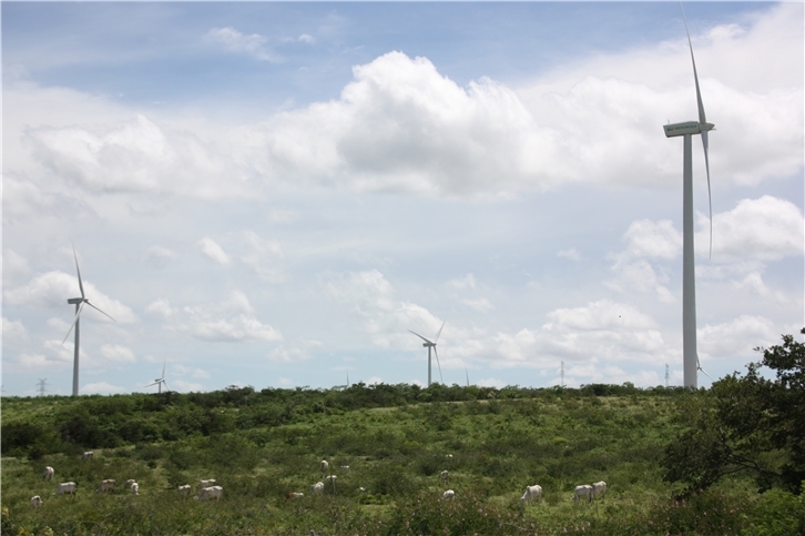 Parque eólico de Calangos (Brasil)