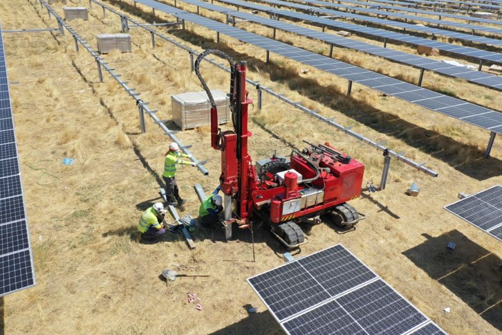 Arenales photovoltaic plant.