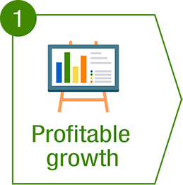 Profitable growth
