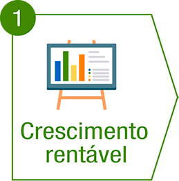 Crescimento rentável