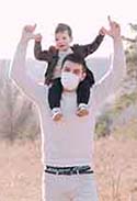 Padre e hijo.