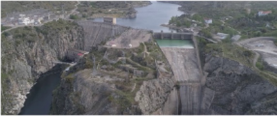 Vista aérea de Ricobayo