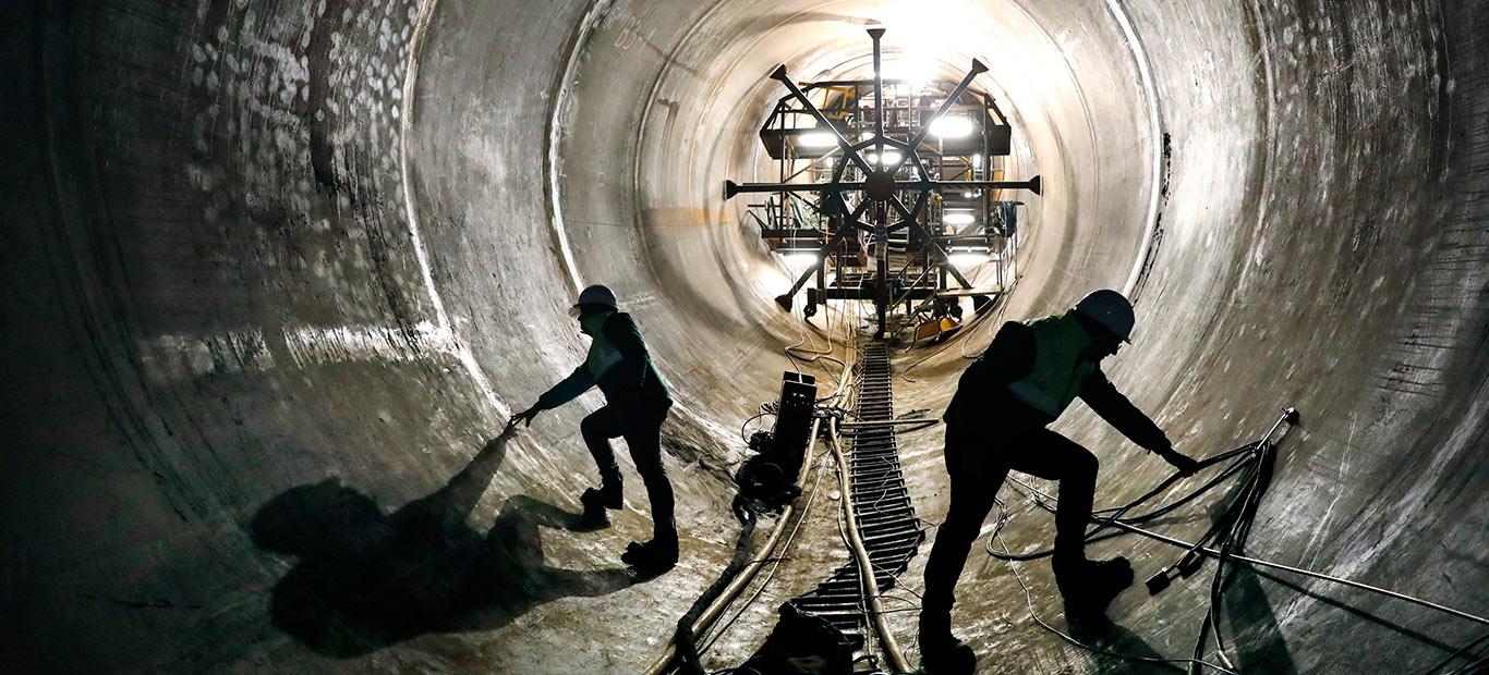 Work on tunnels Alto Támega project