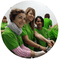 Various corporate volunteer activities by employees in Spain, the United
States, Brazil, Mexico and the United Kingdom